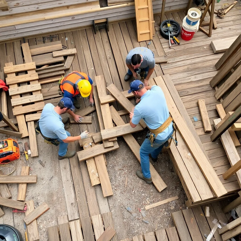 dismantling_a_weathered_wood_deck